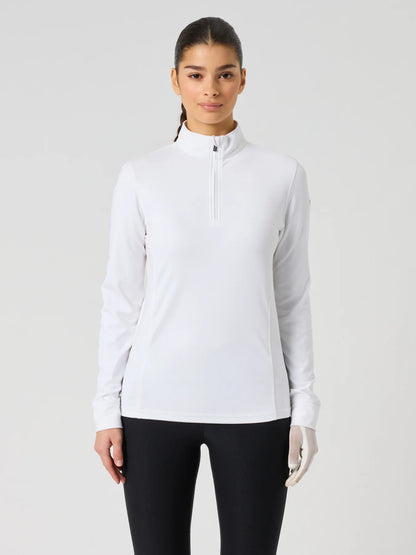 Anna LS Half neck - 100 White