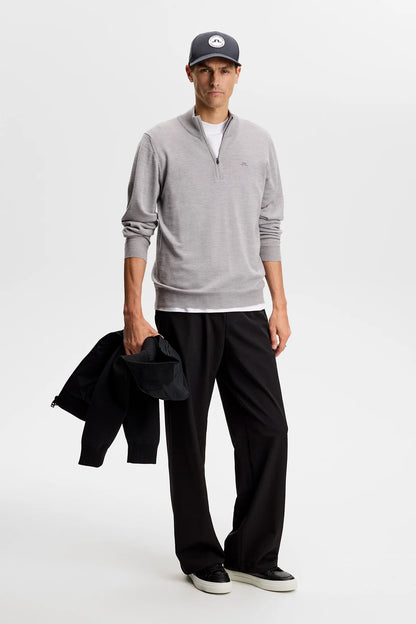 Kian Knitted Sweater - Grey Melange