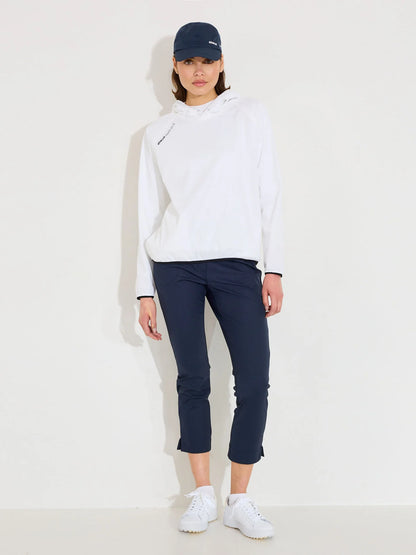 Lds Bounce waterproof hoodie - white