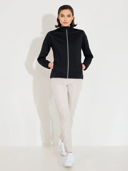 Lds Lytham softshell jacket - black