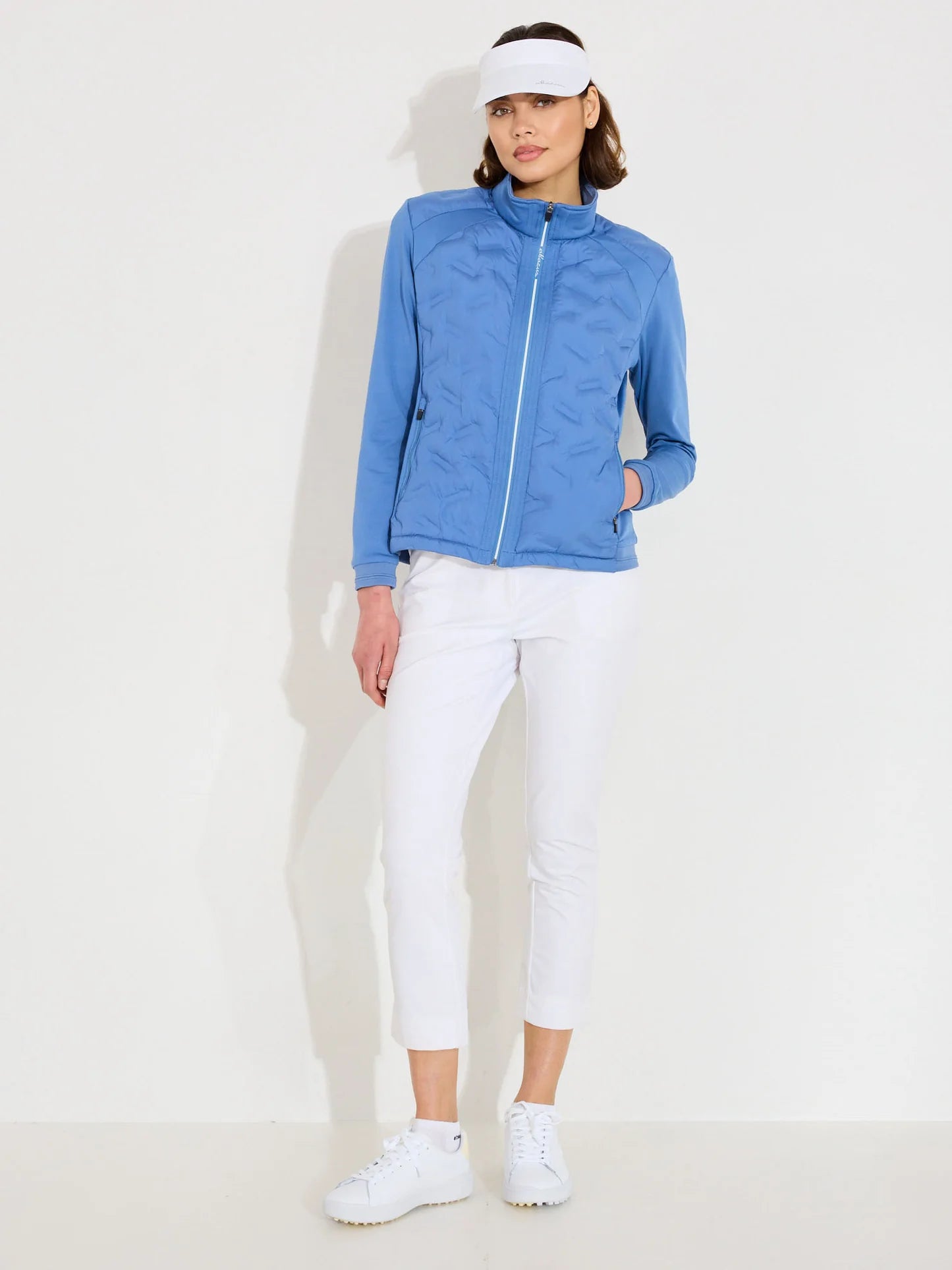 Lds Portrush hybrid jacket - horizon blue