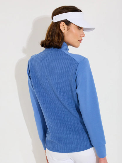 Lds Carden midlayer jkt - horizon blue