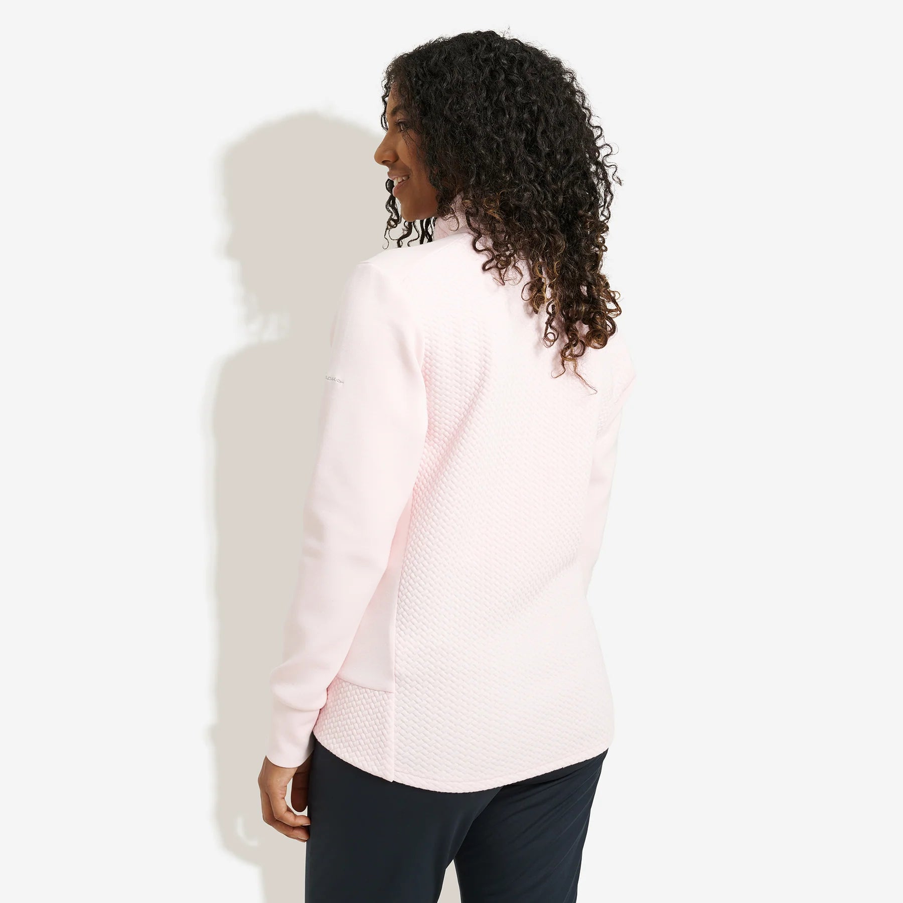 Lds Carden midlayer jkt - lt.pink