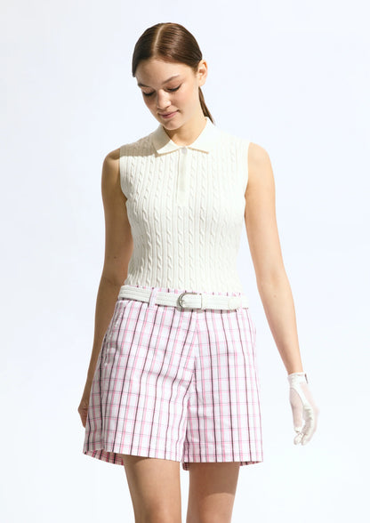 Checked Shorts 41 cm - 51 Multi Check Pink