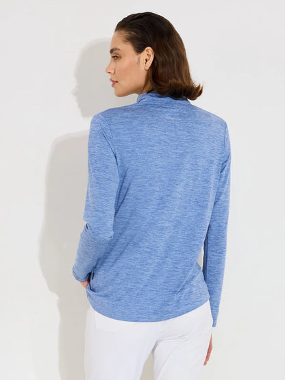 Lds Spey longsleeve - horizon blue