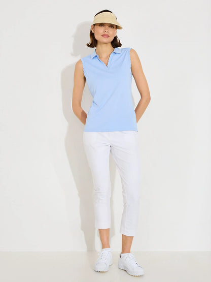 Lds Victoria drycool sleeveless - iceblue
