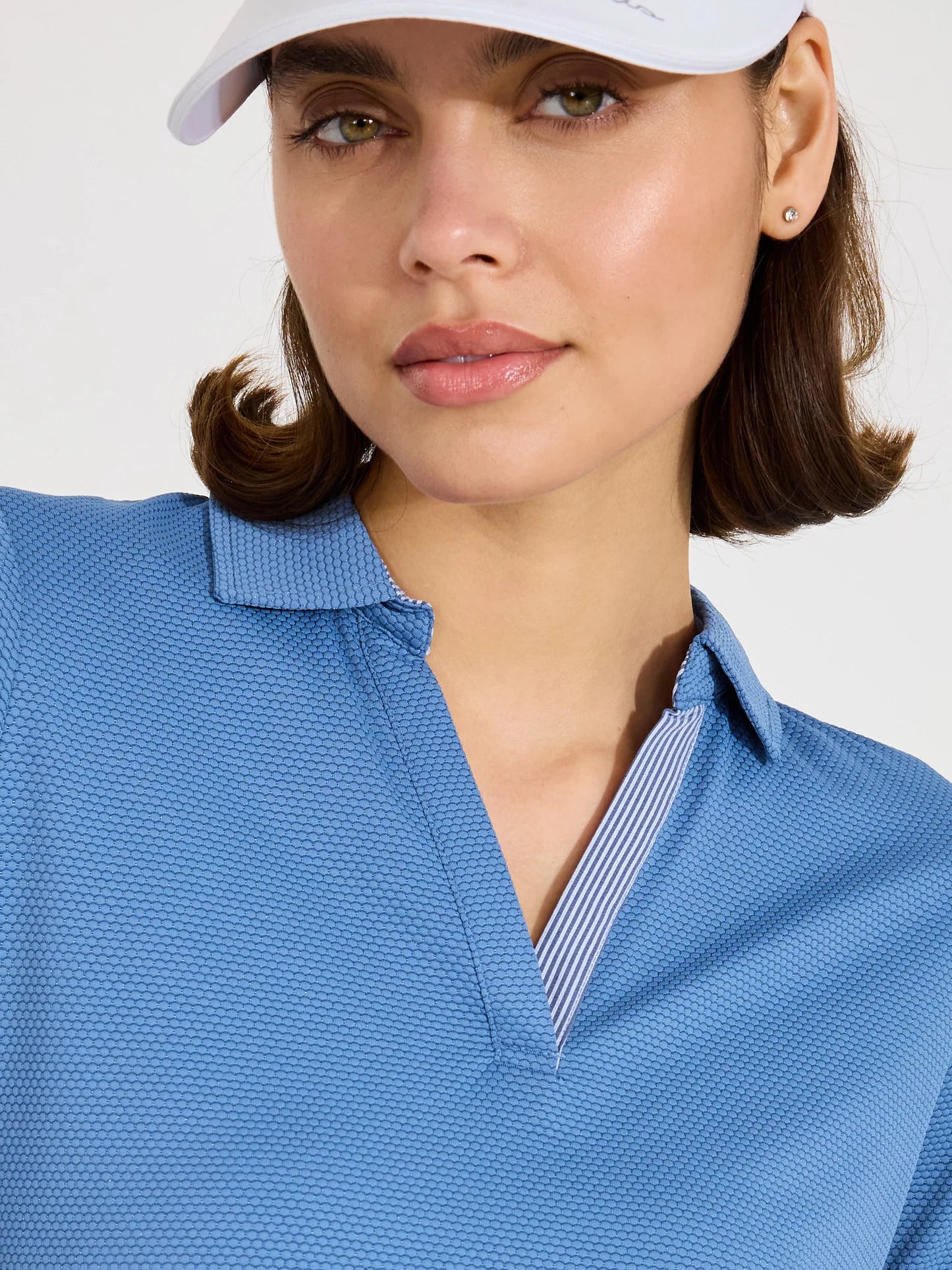 Lds Bovey halfsleeve - horizon blue