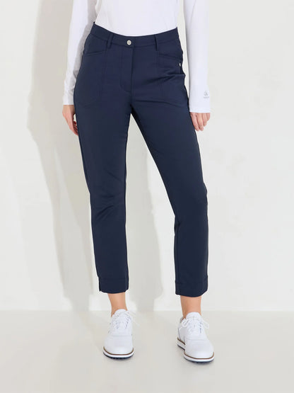 Lds Elite 7/8 trousers - navy