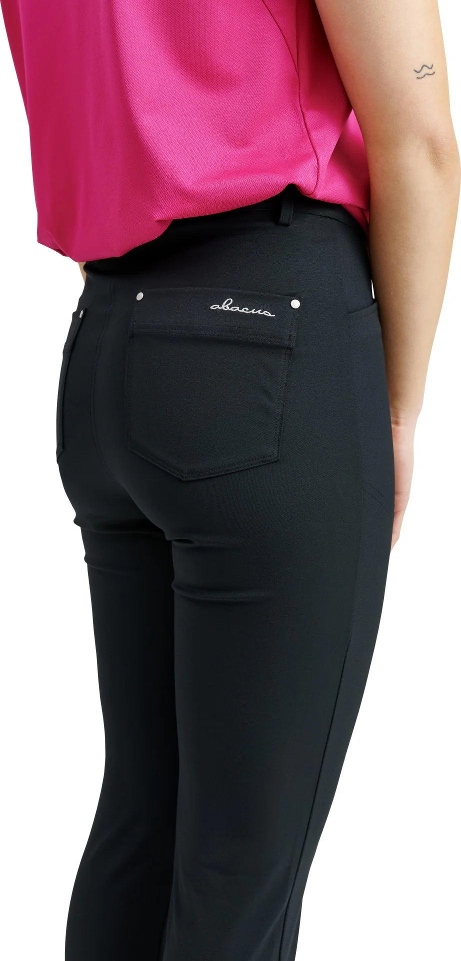 Lds Elite 7/8 trousers - black