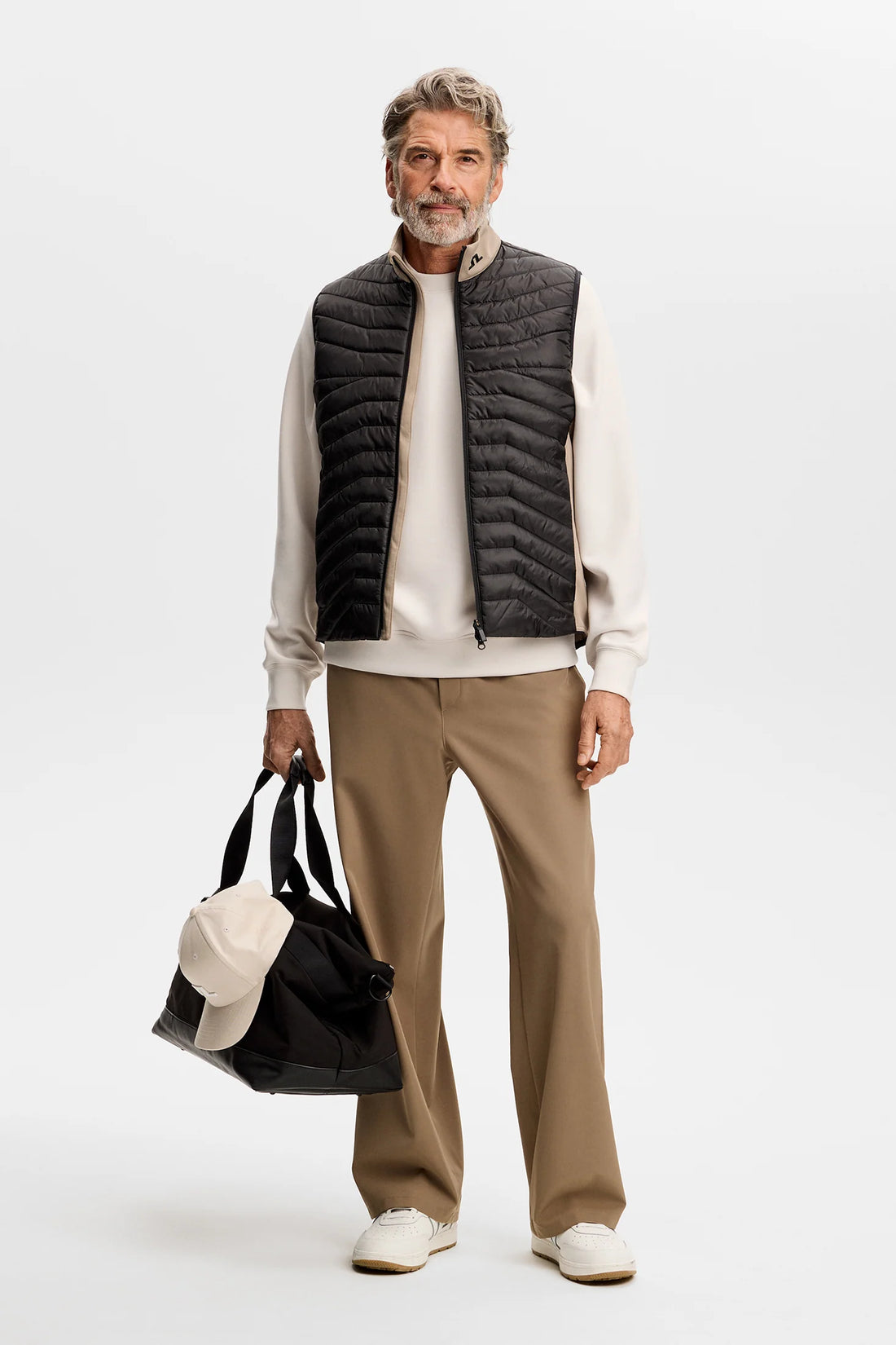 Heyden Quilt Hybrid Vest - Brindle