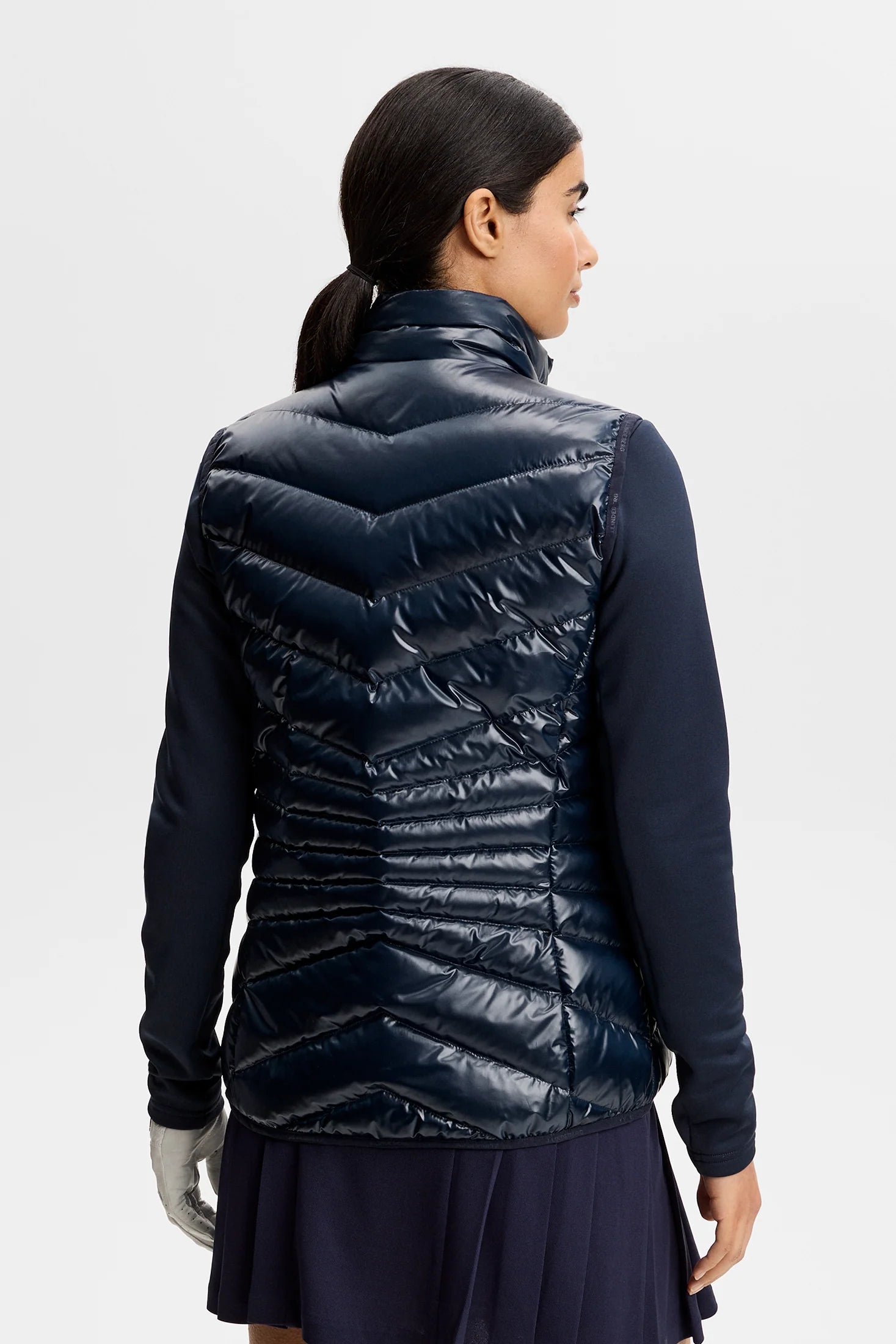 Lara Light Down Vest - Navy