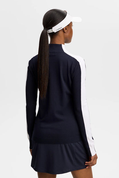 Adia Knitted Sweater - Flamingo Plume