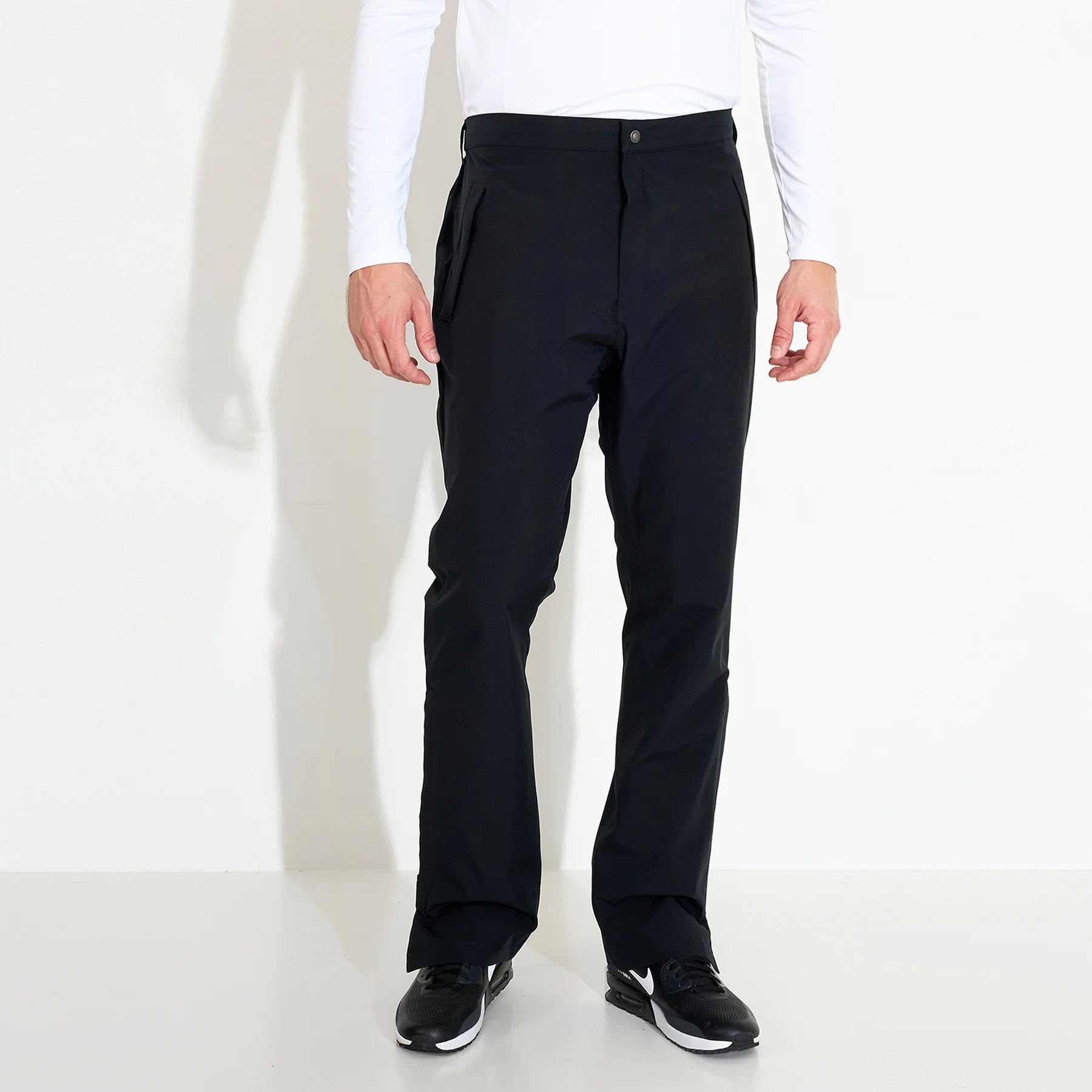Mens Links raintrousers - black