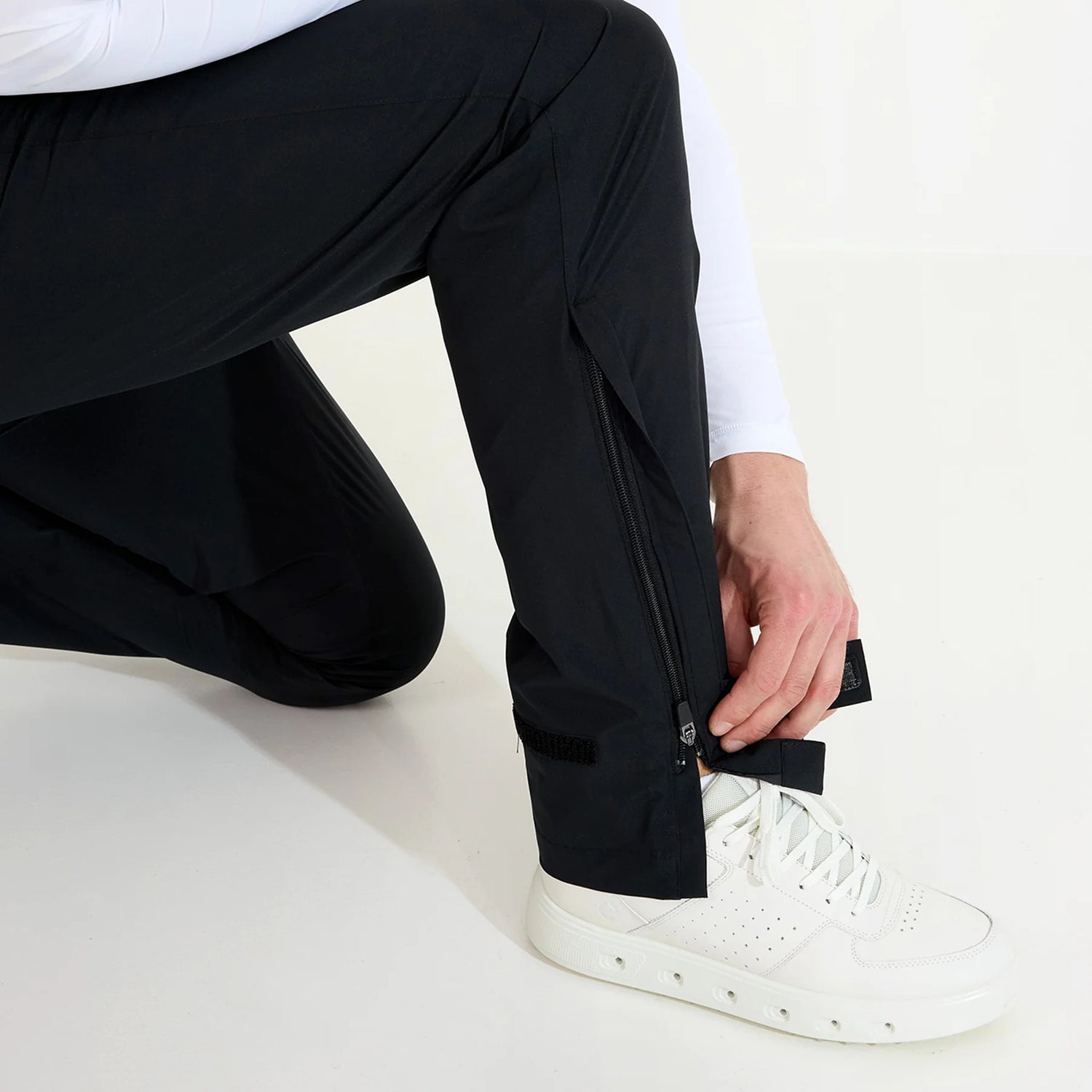 Mens Links raintrousers - black