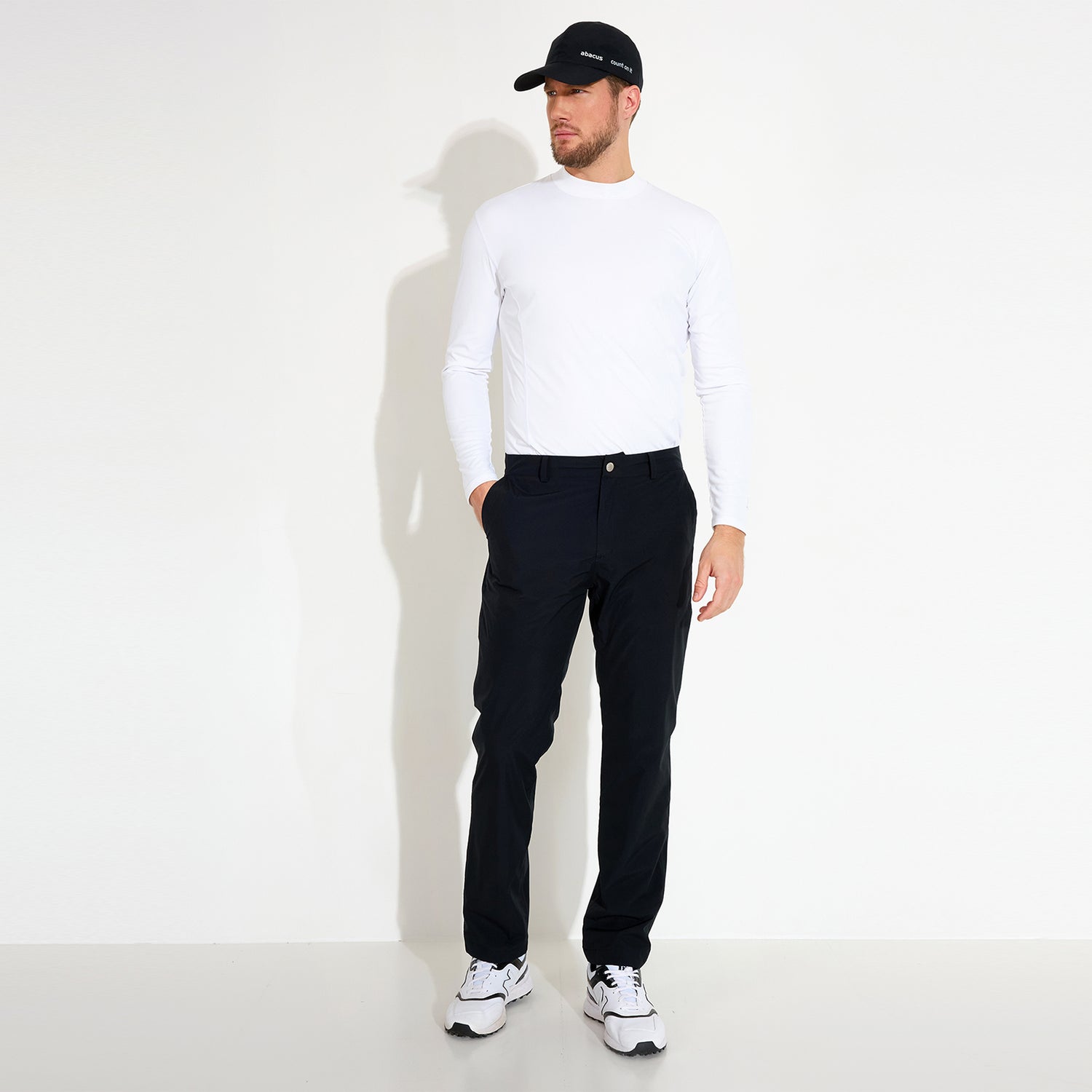 Mens Links raintrousers - black