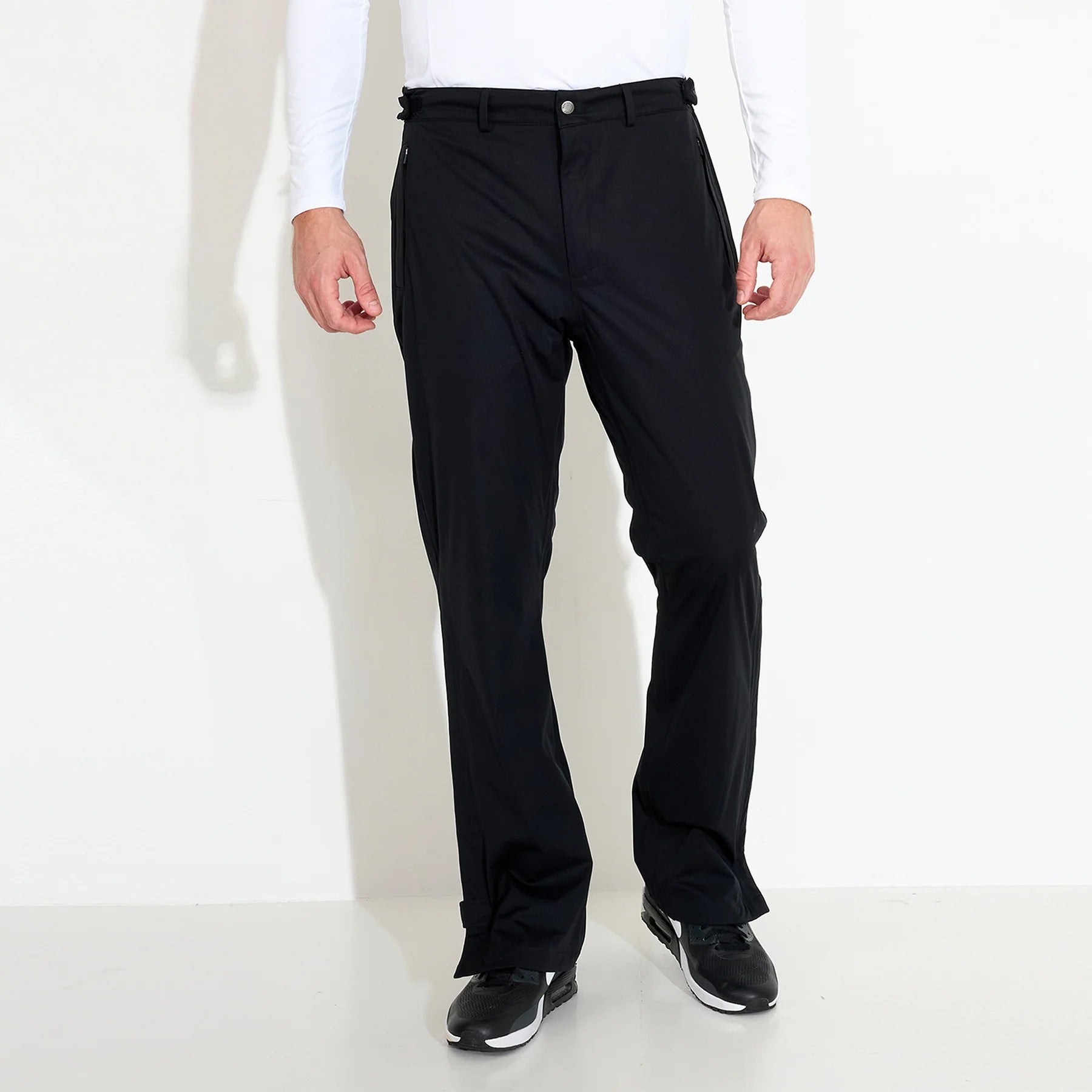 Mens Bounce raintrousers - black
