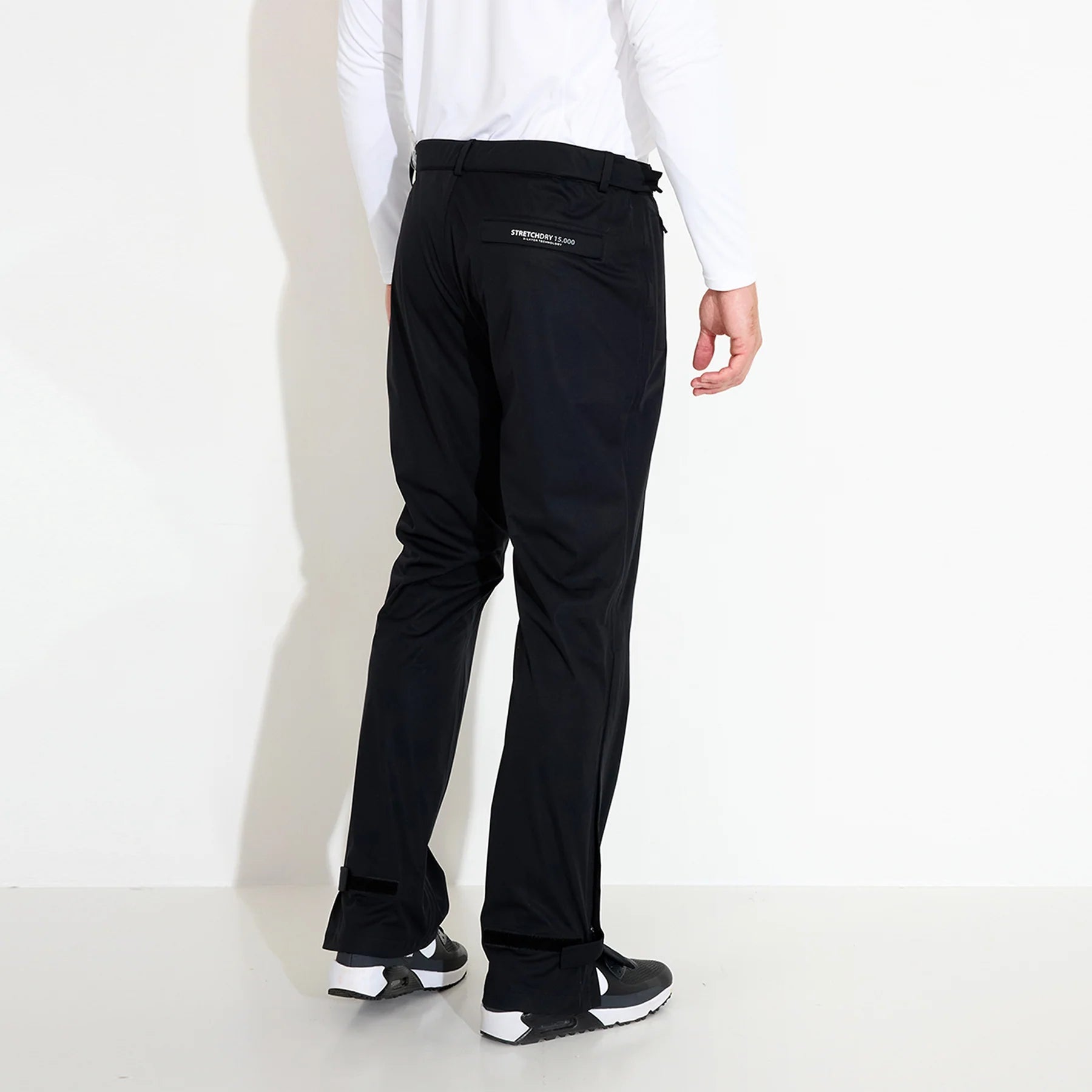 Mens Bounce raintrousers - black