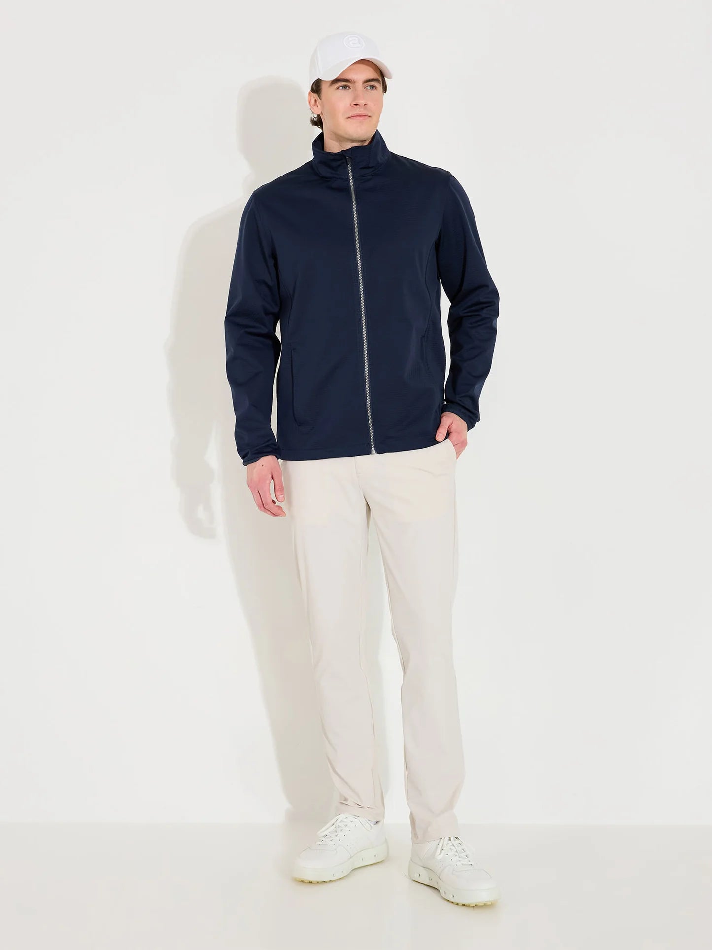 Mens Lytham softshell jacket - navy