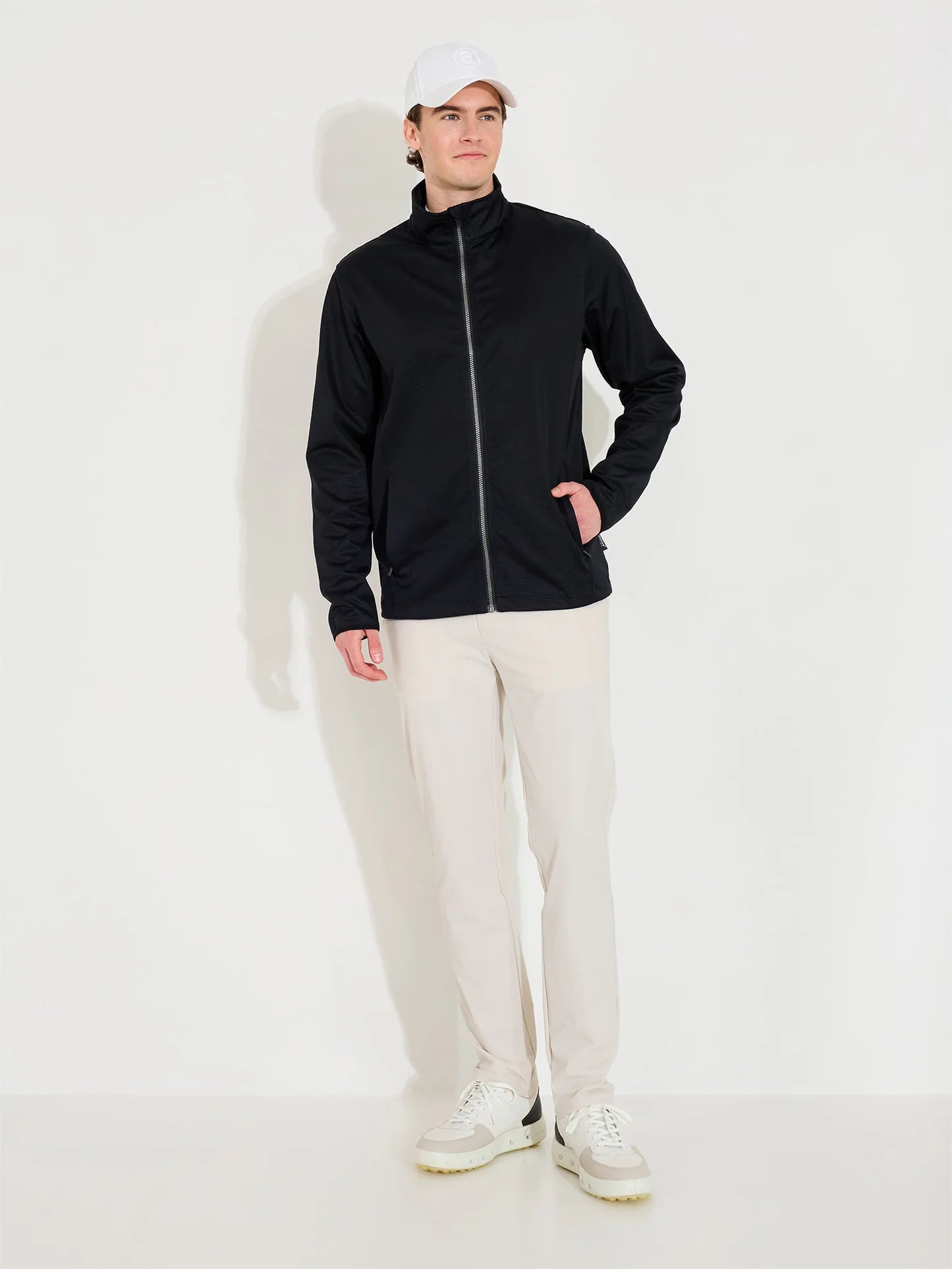 Mens Lytham softshell jacket - black