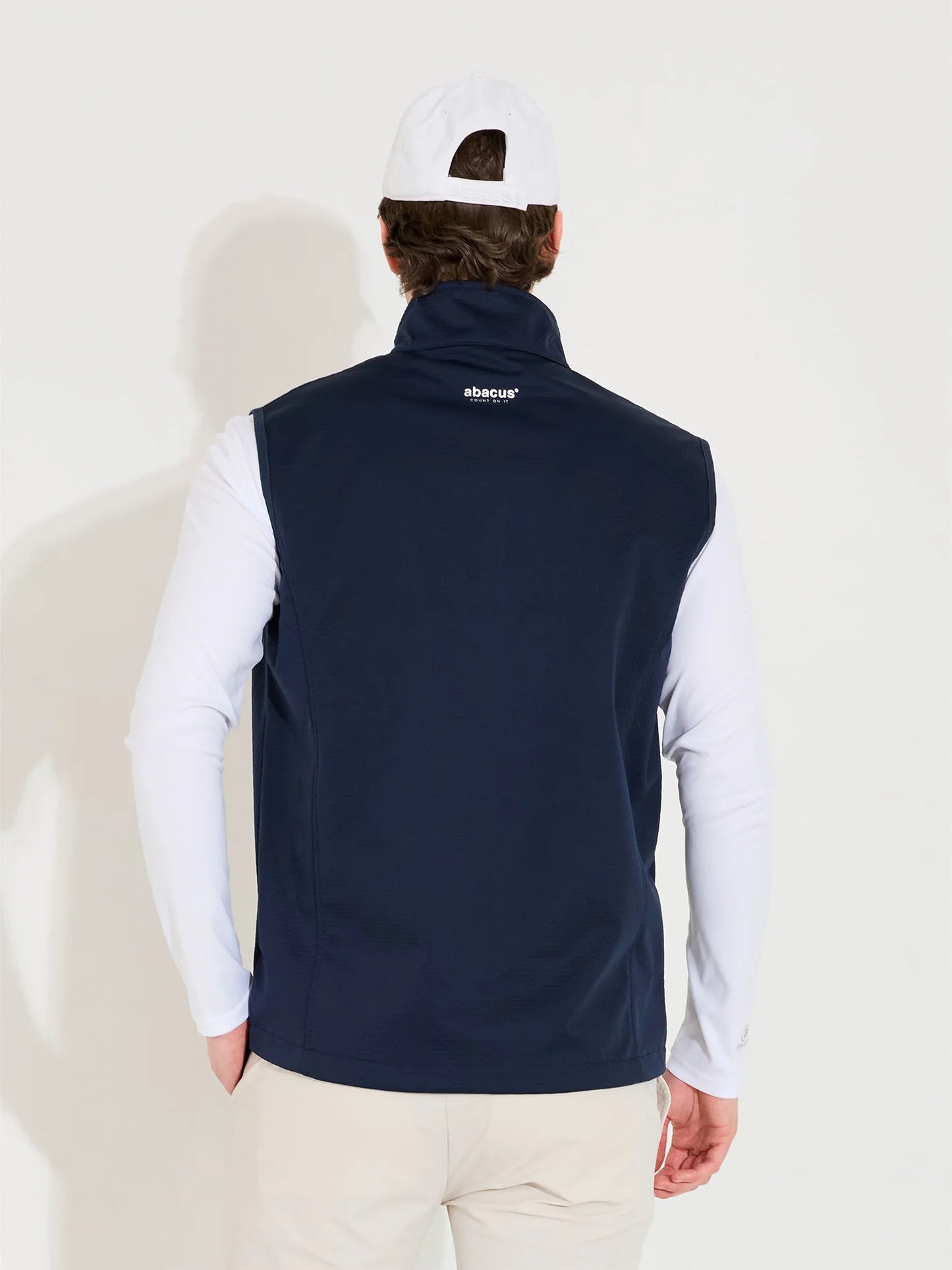 Mens Lytham softshell vest - navy