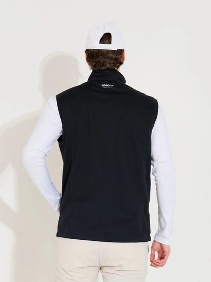 Mens Lytham softshell vest - black