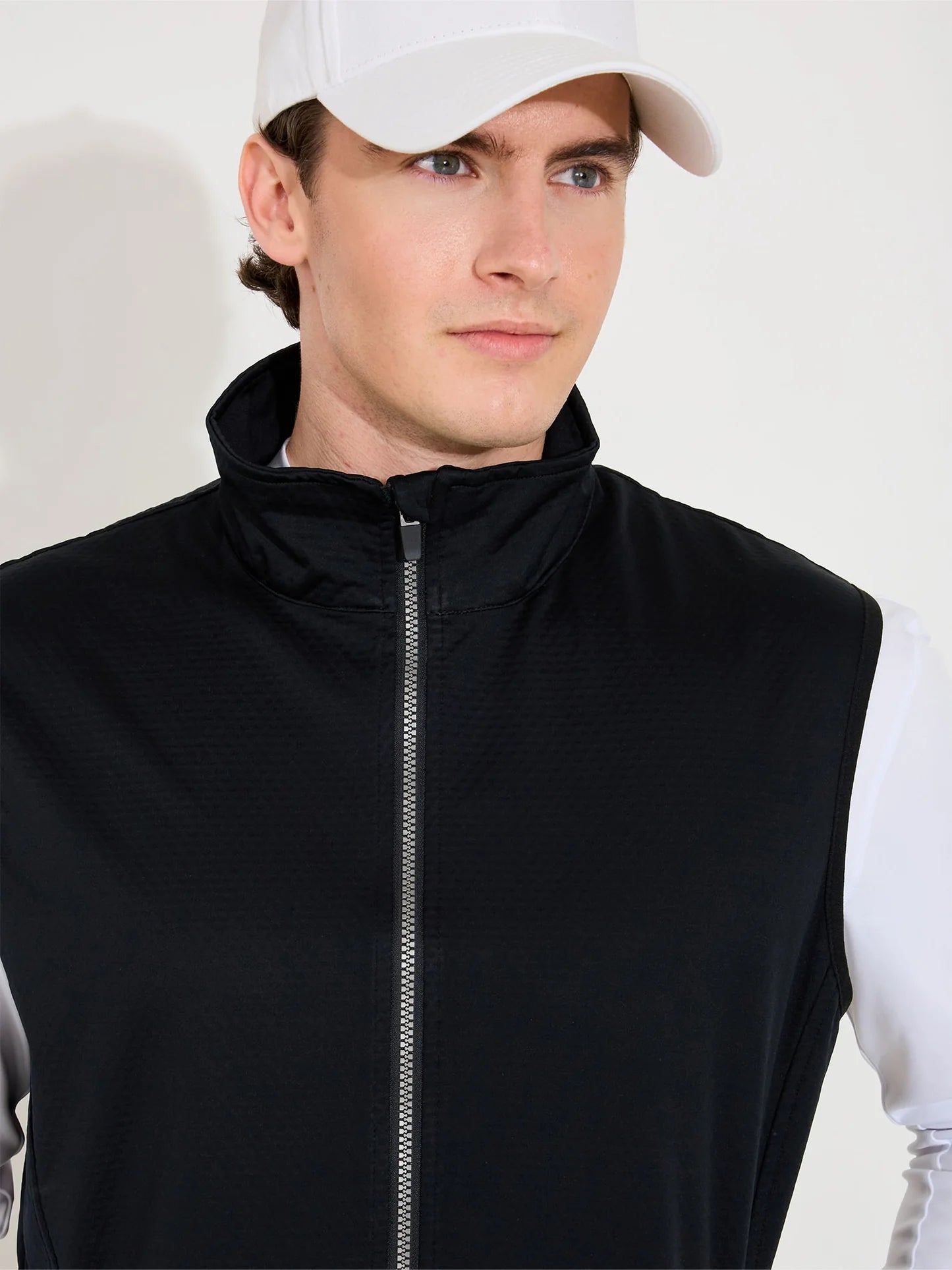 Mens Lytham softshell vest - black