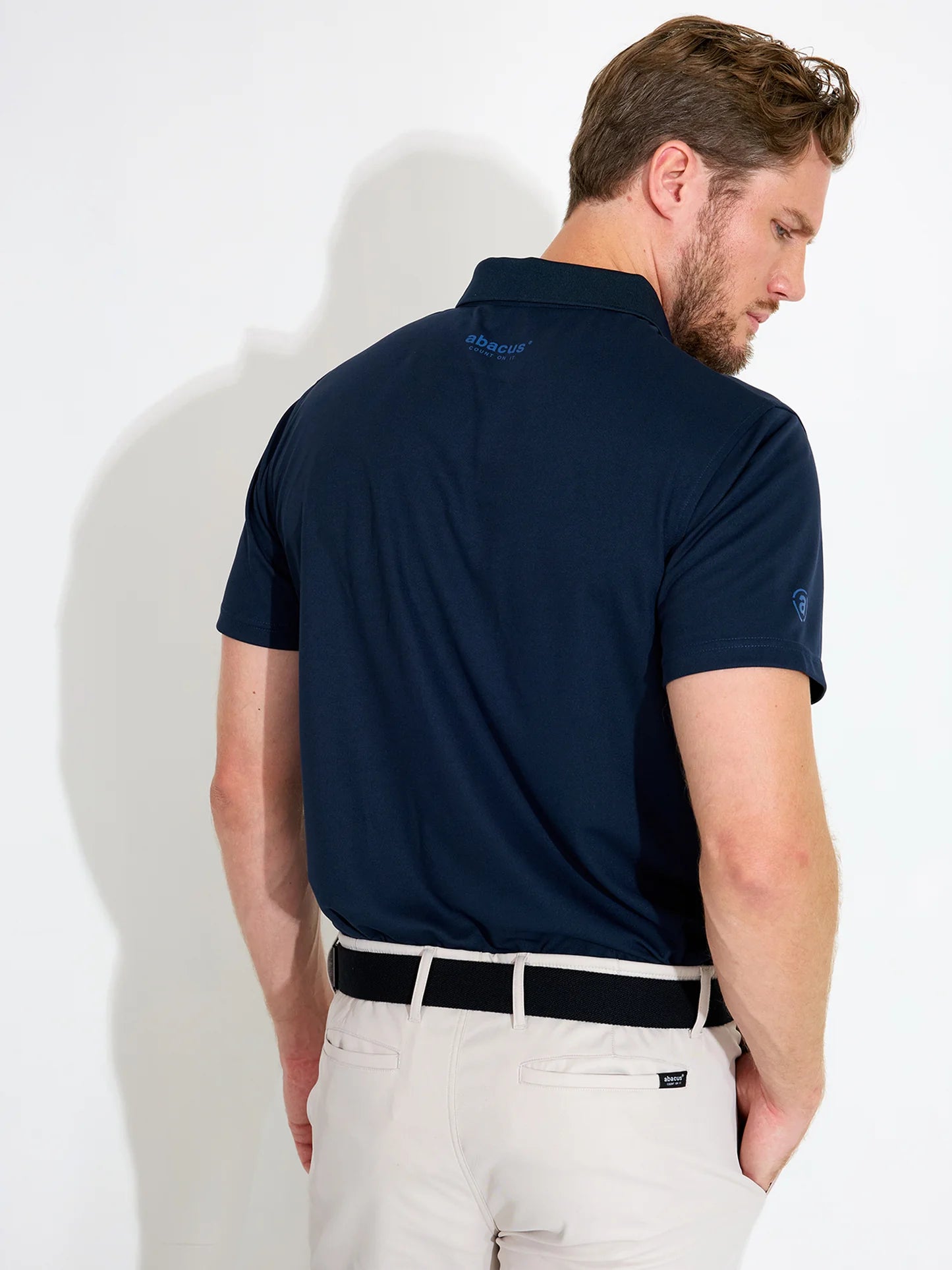 Mens Cray drycool polo - navy