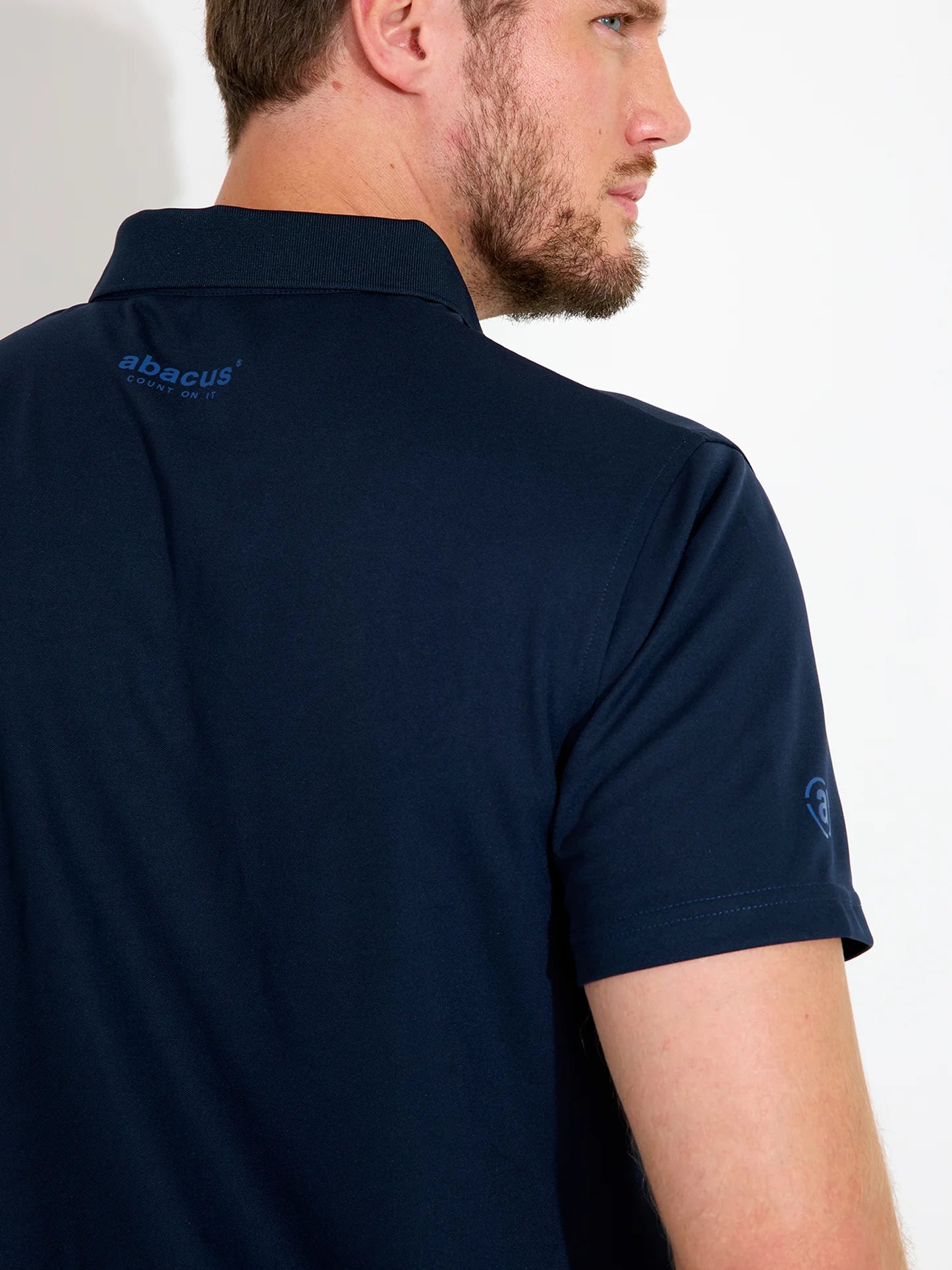Mens Cradoc halfzip fleece - navy