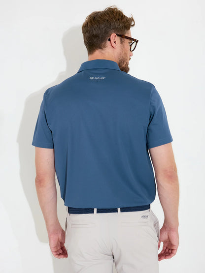 Mens Cray drycool polo - steelblue