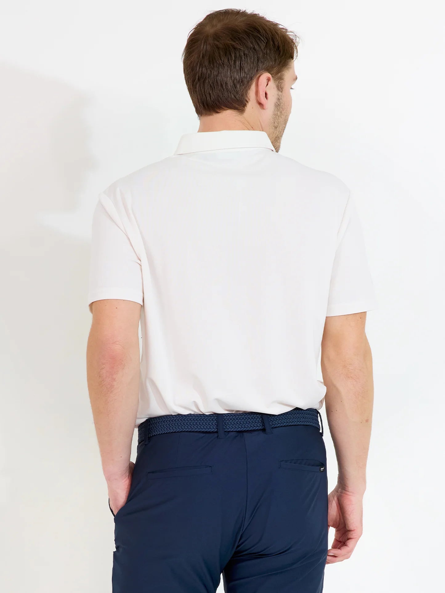 Mens Cruit drycool polo - clam