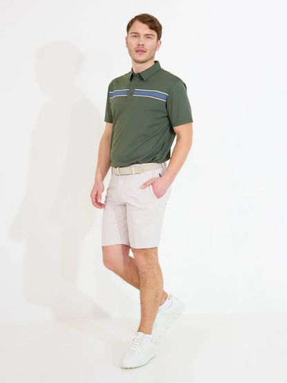 Mens Cruit drycool polo - forest