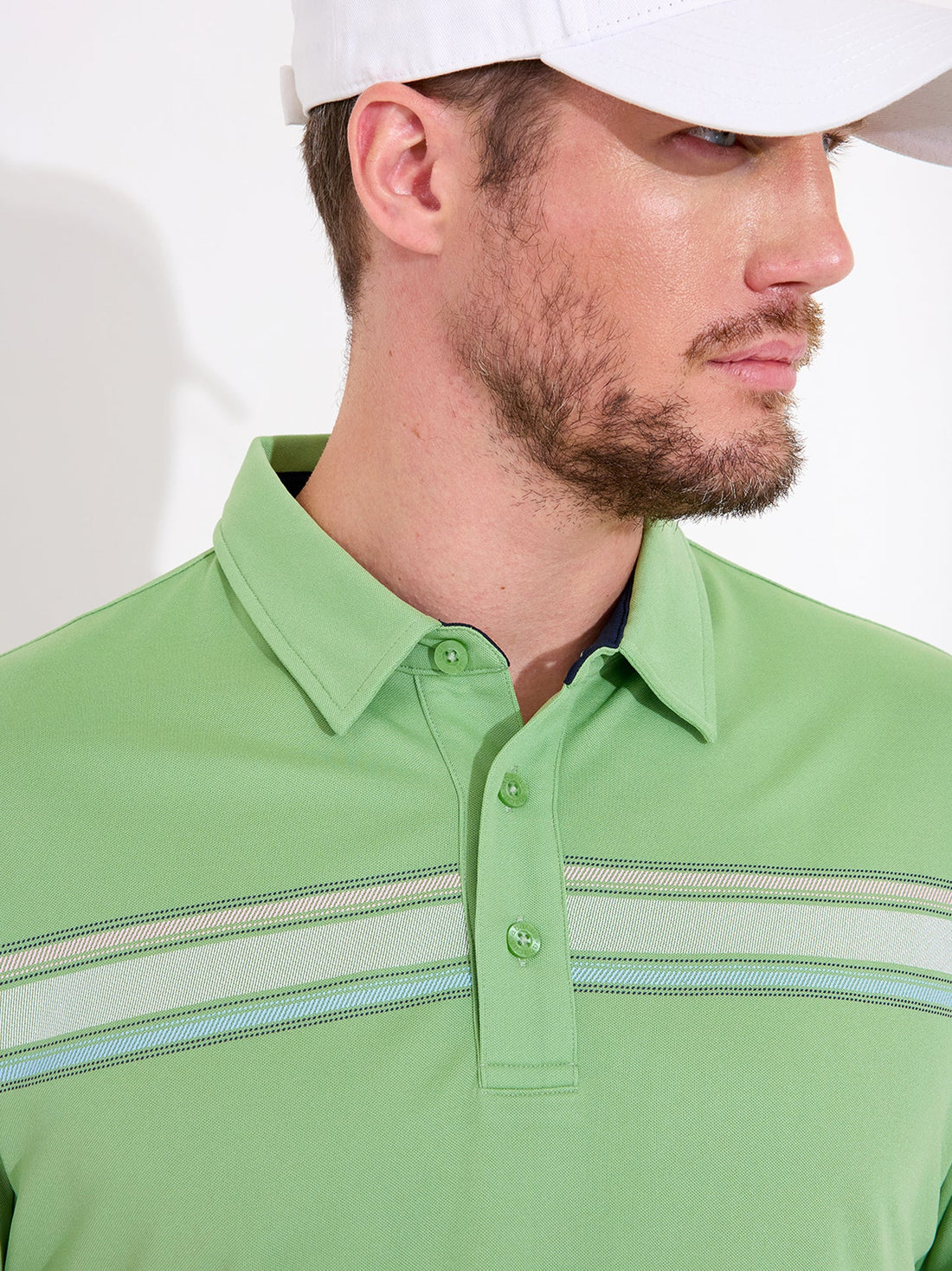Mens Cruit drycool polo - apple