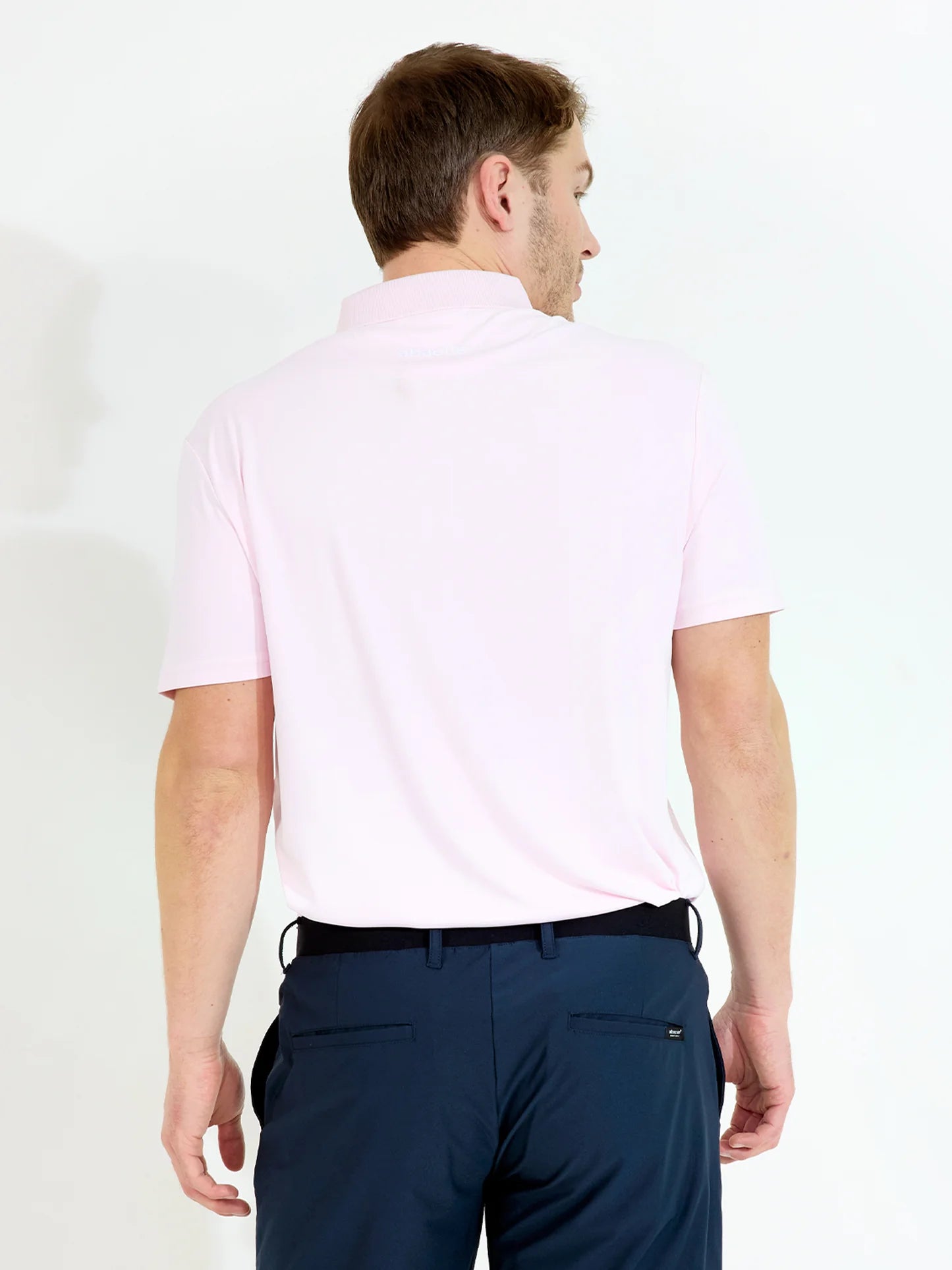 Mens Hosel drycool polo - lt.pink