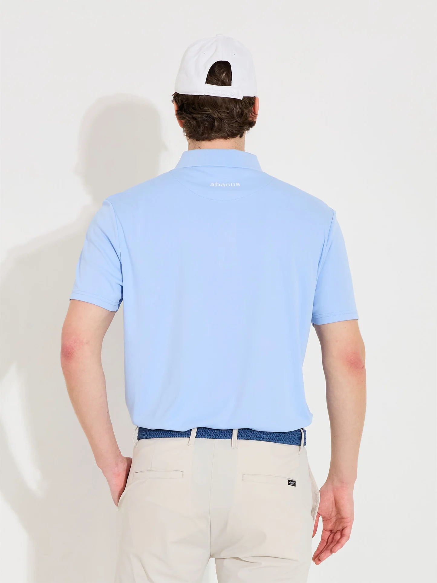 Mens Hosel drycool polo - iceblue