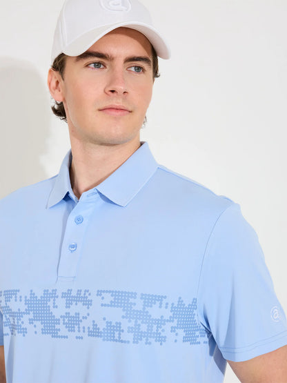 Mens Hosel drycool polo - iceblue