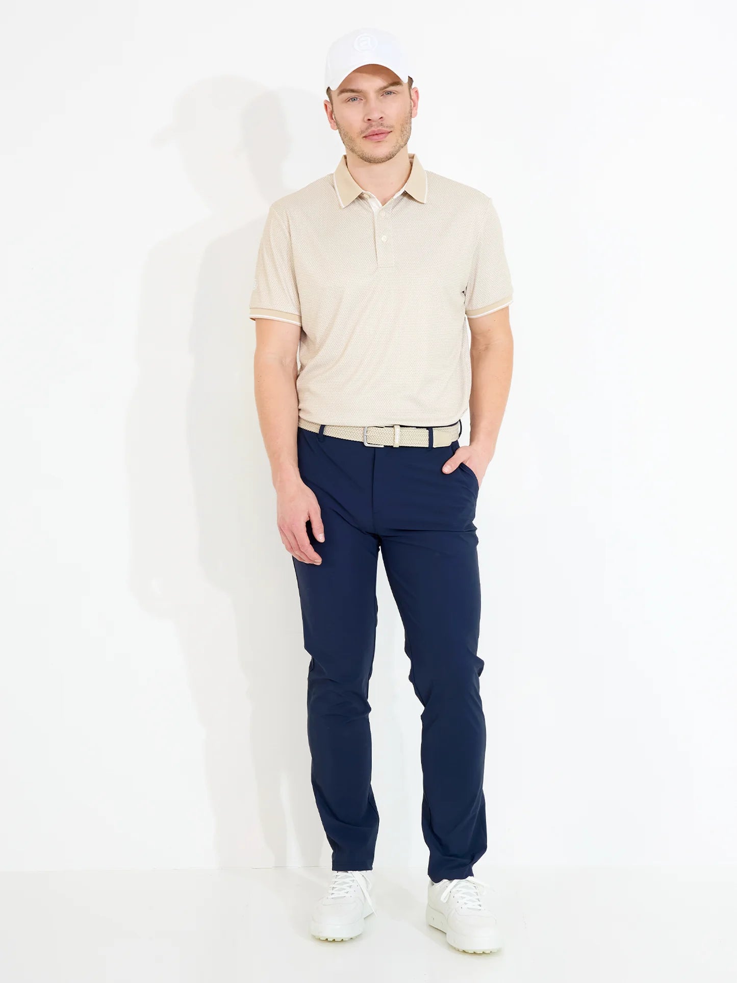 Mens Headfort drycool polo - lt.sand