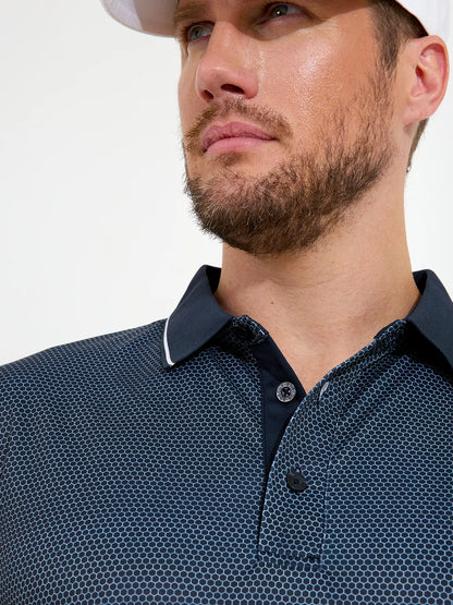 Mens Headfort drycool polo - navy