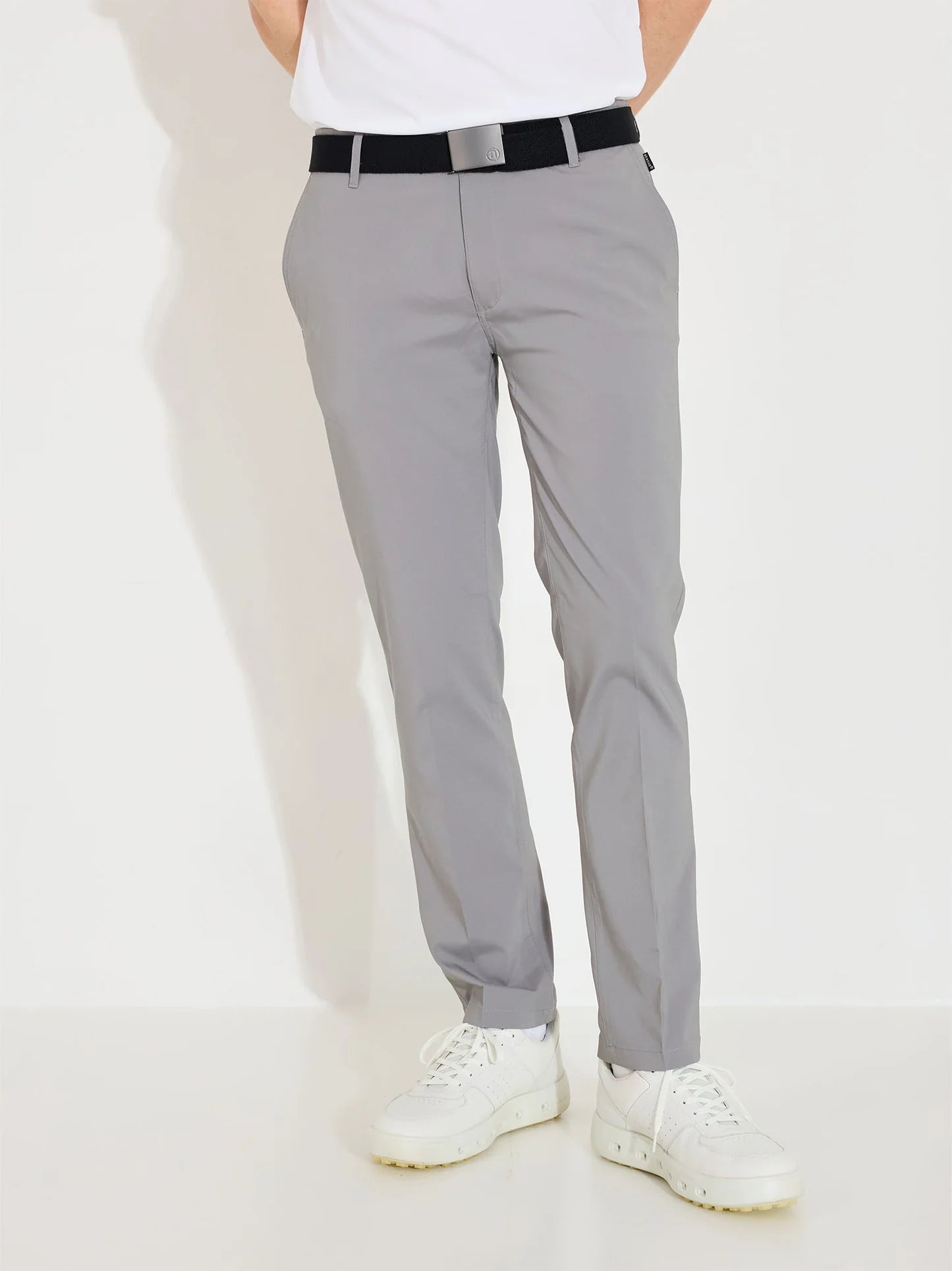 Mens Cleek flex trousers - lt.grey