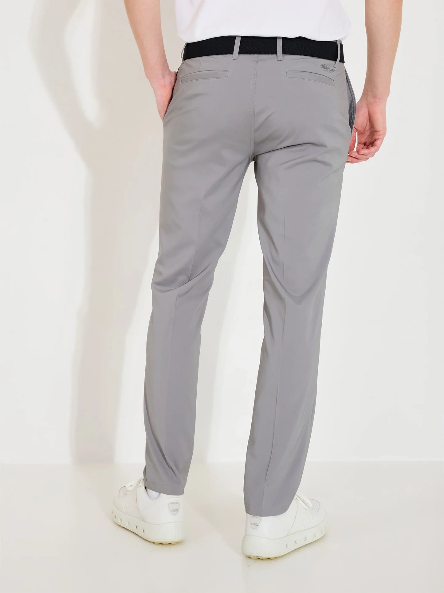 Mens Cleek flex trousers - lt.grey