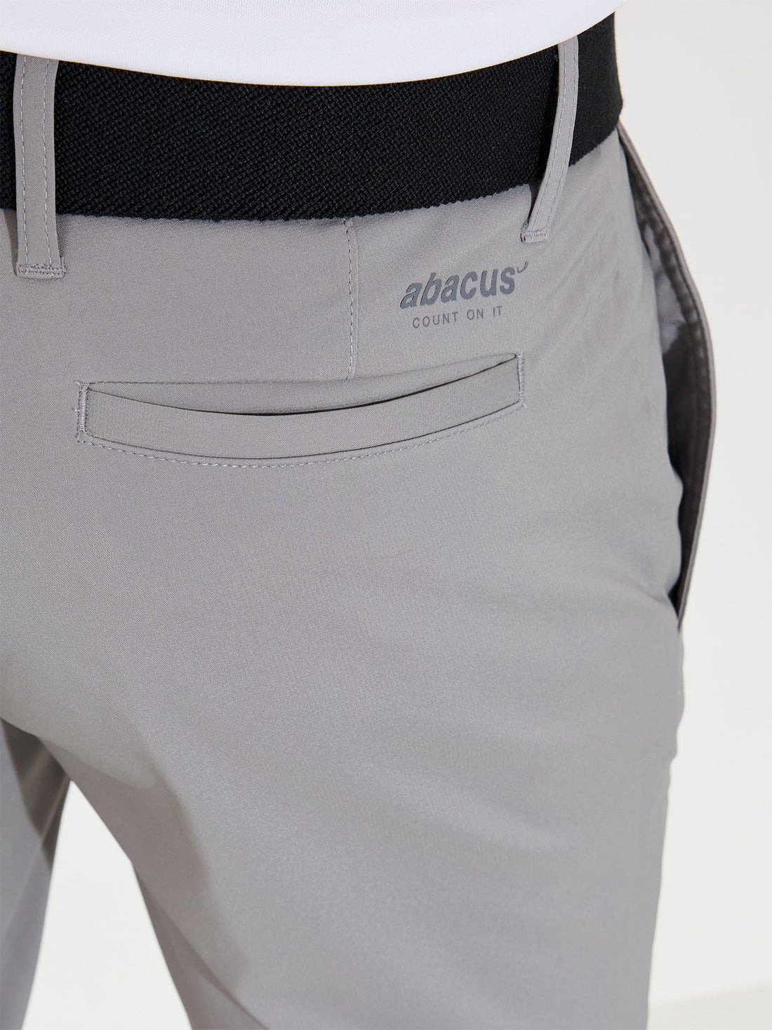Mens Cleek flex trousers - lt.grey