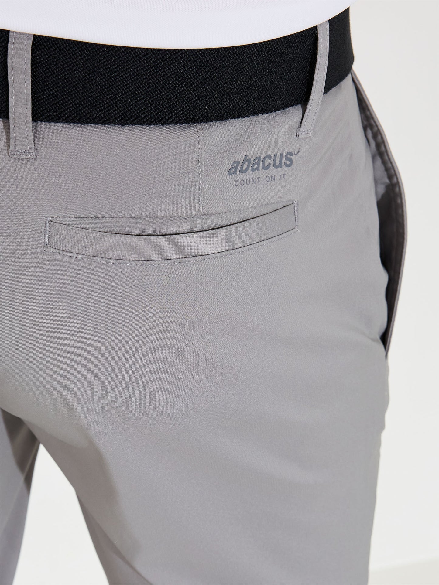 Mens Cleek flex trousers - lt.grey