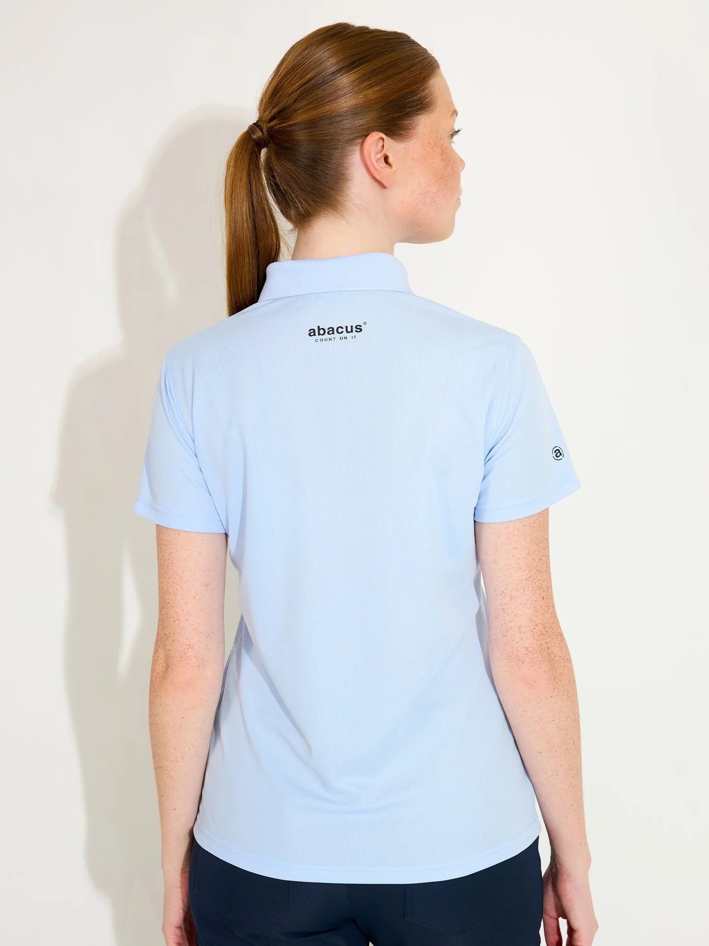 Lds Cray drycool polo - lt.blue