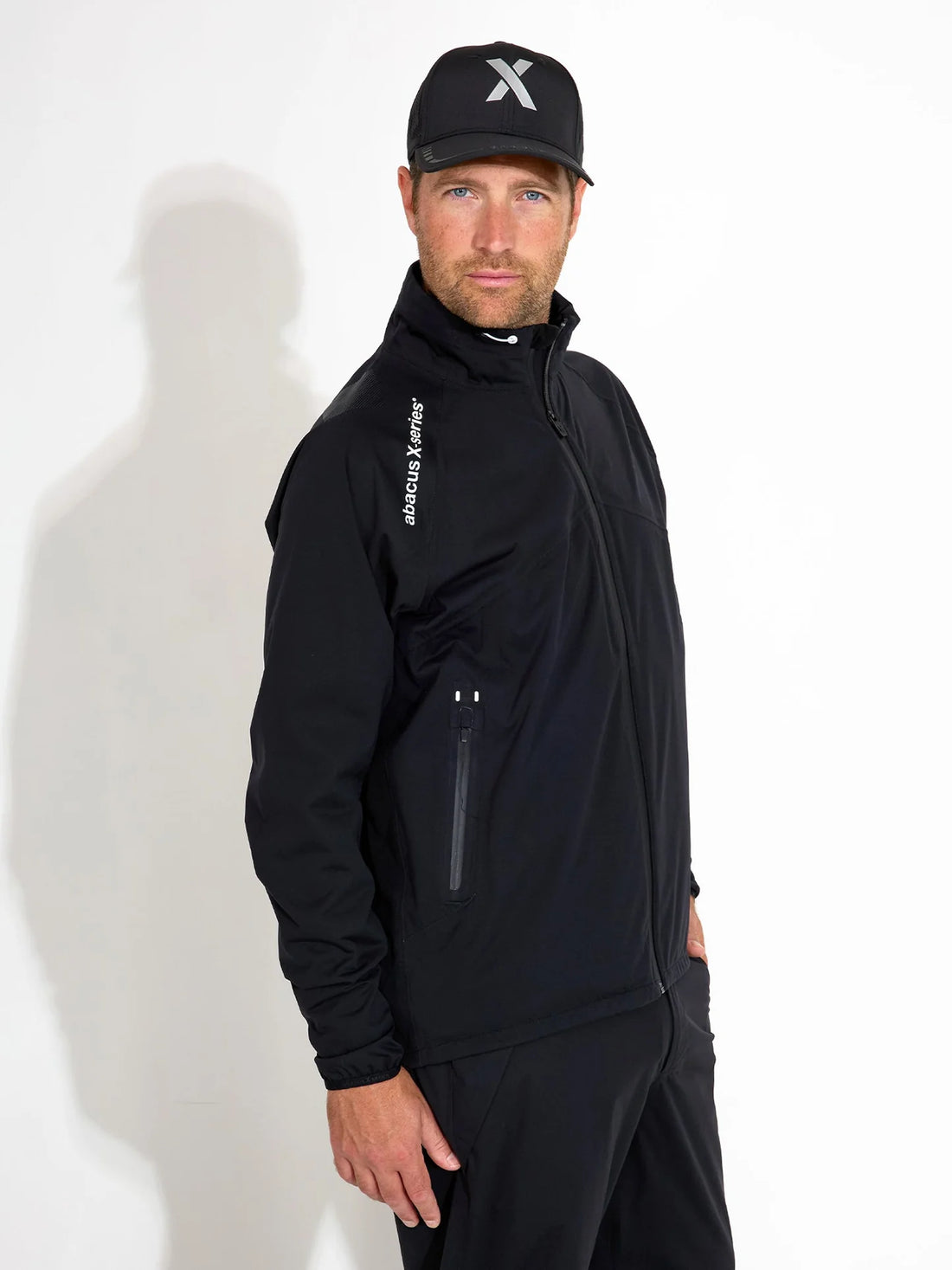 Mens Pitch 37.5 technology rainjacket - Black