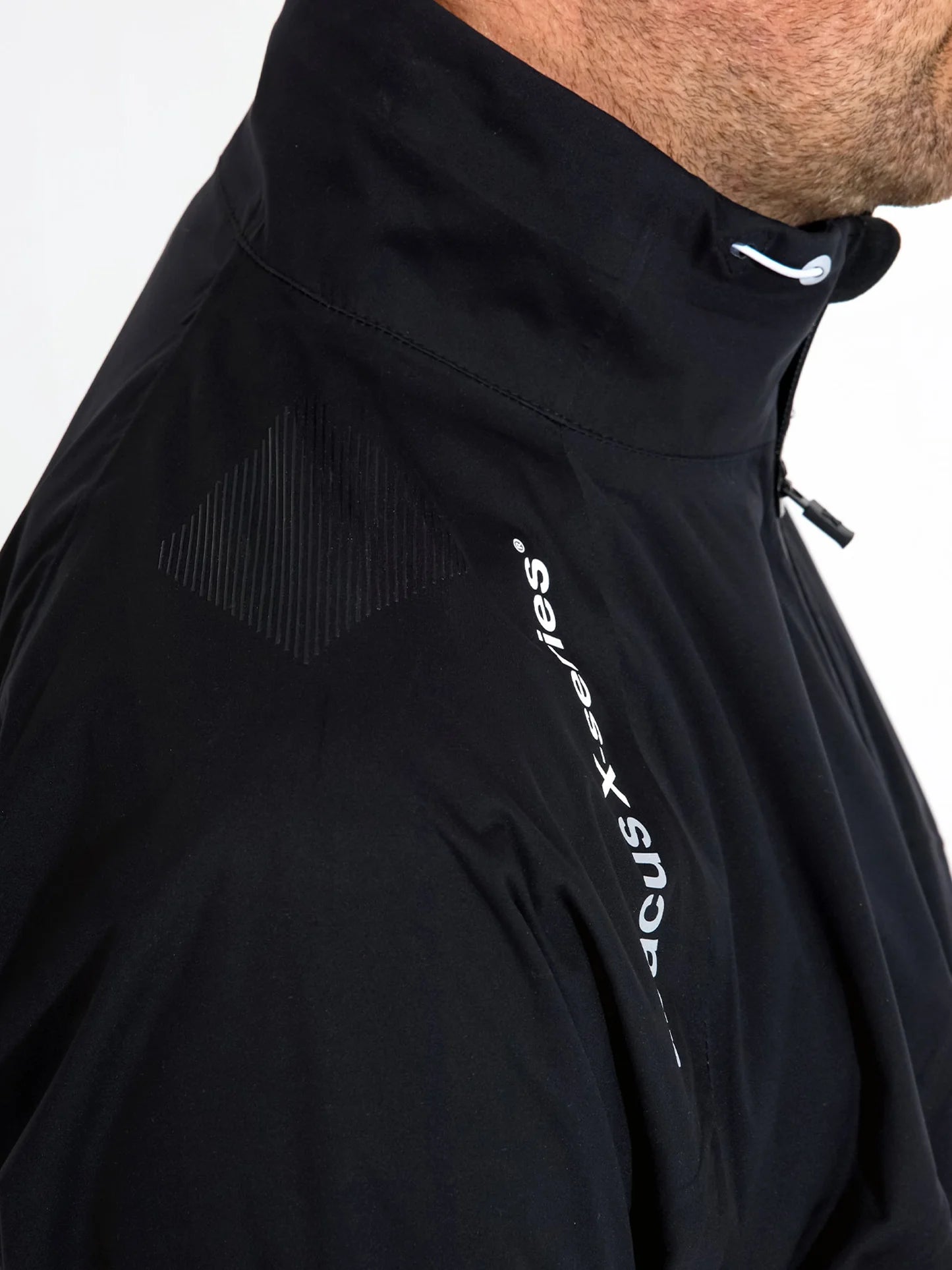 Mens Pitch 37.5 technology rainjacket - black