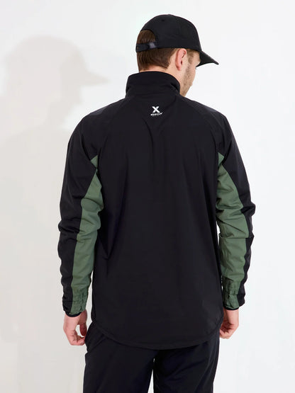 Mens Pitch 37.5 technology waterproof halfzip - forest