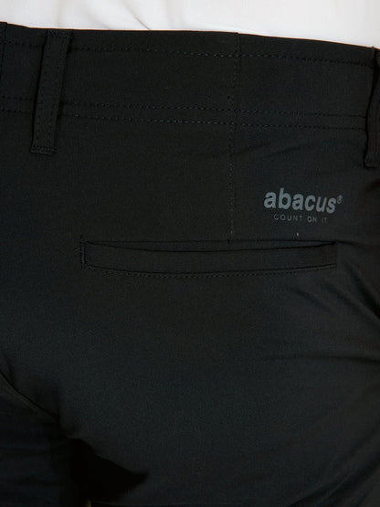 Mens Cleek flex trousers - black