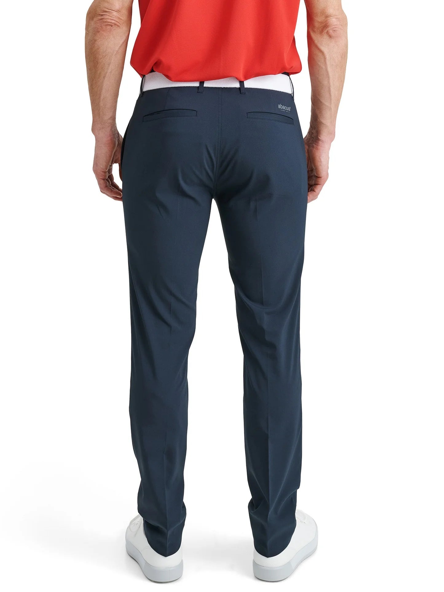 Mens Cleek flex trousers - navy