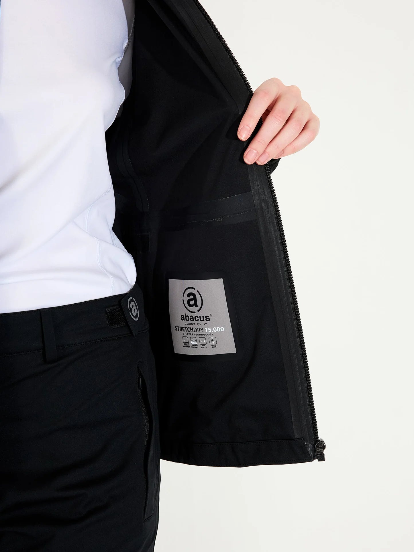 Lds Bounce rainjacket - black