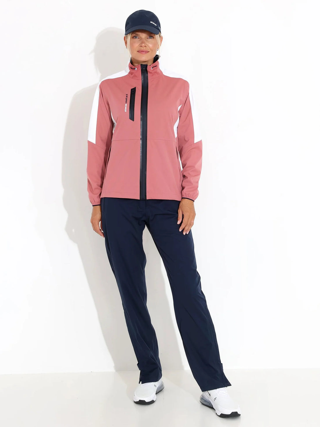Lds Bounce rainjacket - dusty rose