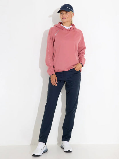 Lds Bounce waterproof hoodie - dusty rose